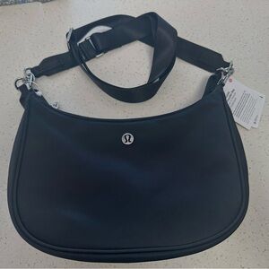 lululemon athletica Midnight Black Shoulder Bag